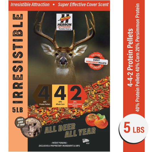 4-4-2 Persimmon Flavored Deer Feed Attractant Supplement - Herron Outdoors