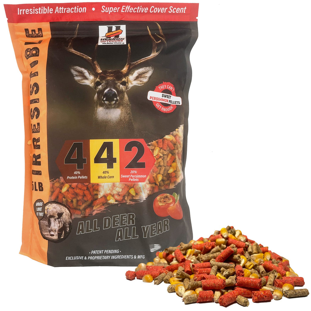 4-4-2 Persimmon Flavored Deer Feed Attractant Supplement - Herron Outdoors