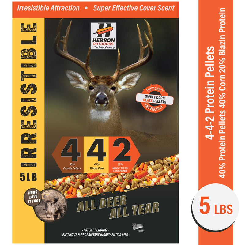 Load image into Gallery viewer, 4-4-2 Blazin&#39; Sweet Corn Deer Feed Attractant Supplement - Herron Outdoors
