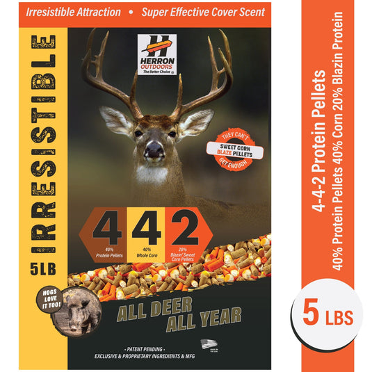 4-4-2 Blazin' Sweet Corn Deer Feed Attractant Supplement - Herron Outdoors