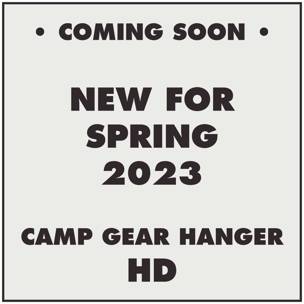 COMING SOON * Spring 2023 * Camp Gear Hanger HD (Heavy Duty) - Herron Outdoors