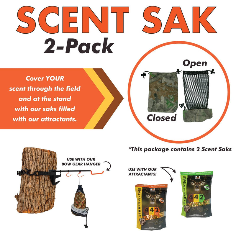 Load image into Gallery viewer, Deer and Game Attractant Sweet Scent Feed Sack - 2 Pack - Herron Outdoors
